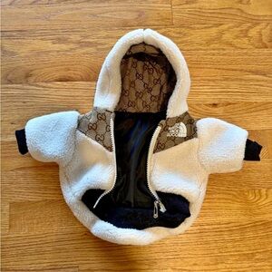 The North Face X Gucci Dog Hoodie